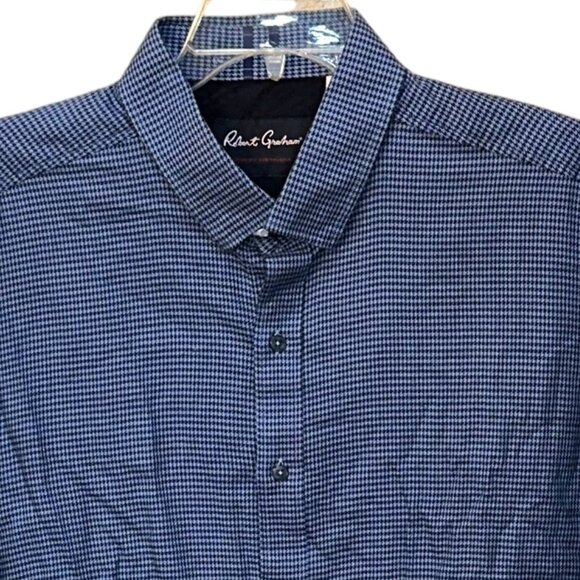 Robert Graham Modern Americana Tailored‎ Fit Long Sleeve Casual Dress Shirt 2XL - Picture 2 of 7